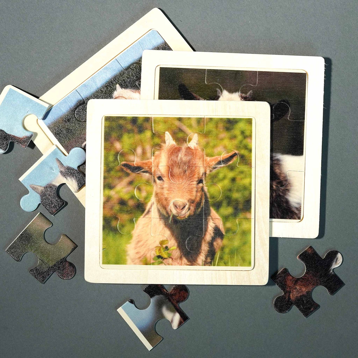 Holzpuzzle Motiv Bulli
