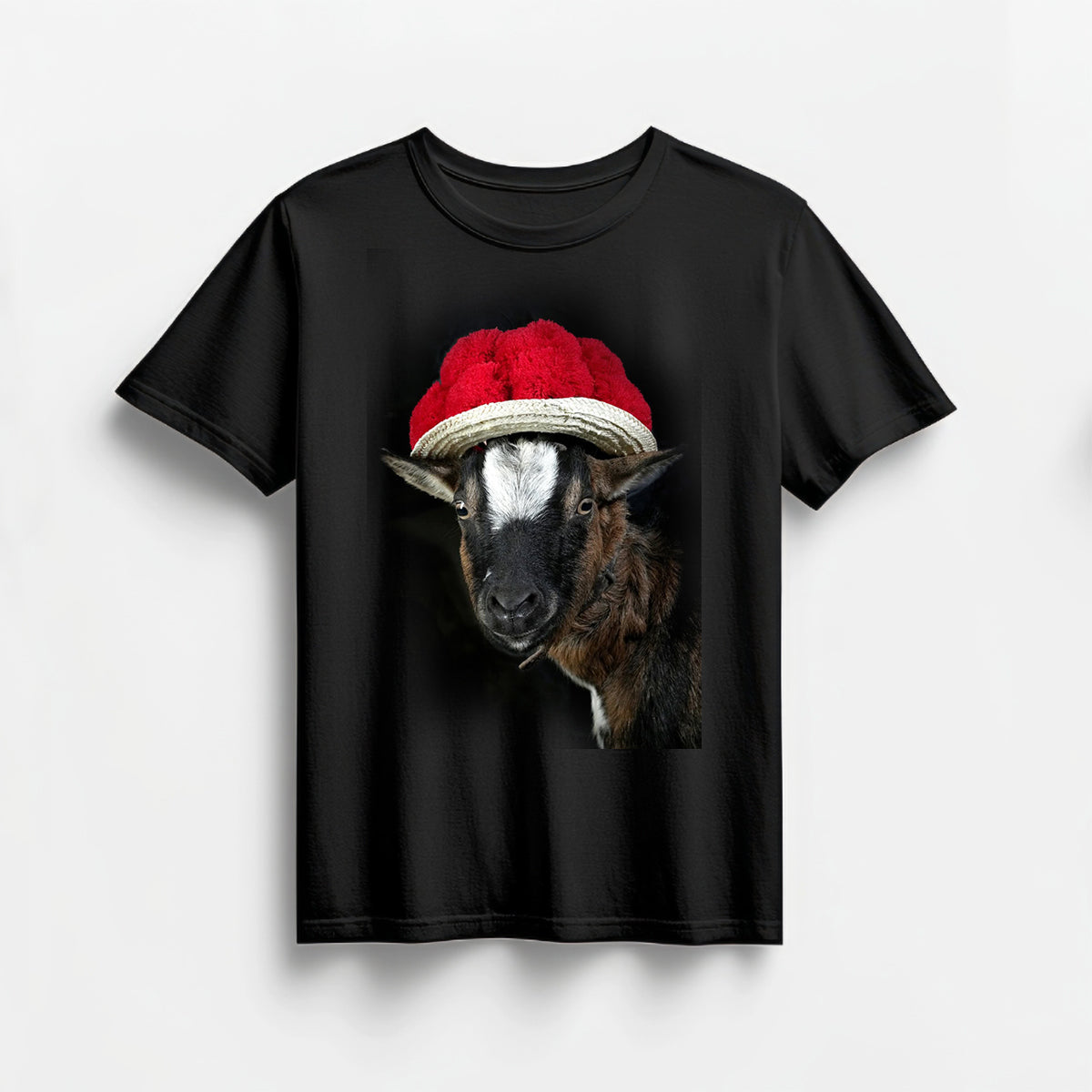 T-Shirt schwarz mit Motivaufdruck vorne Kimi